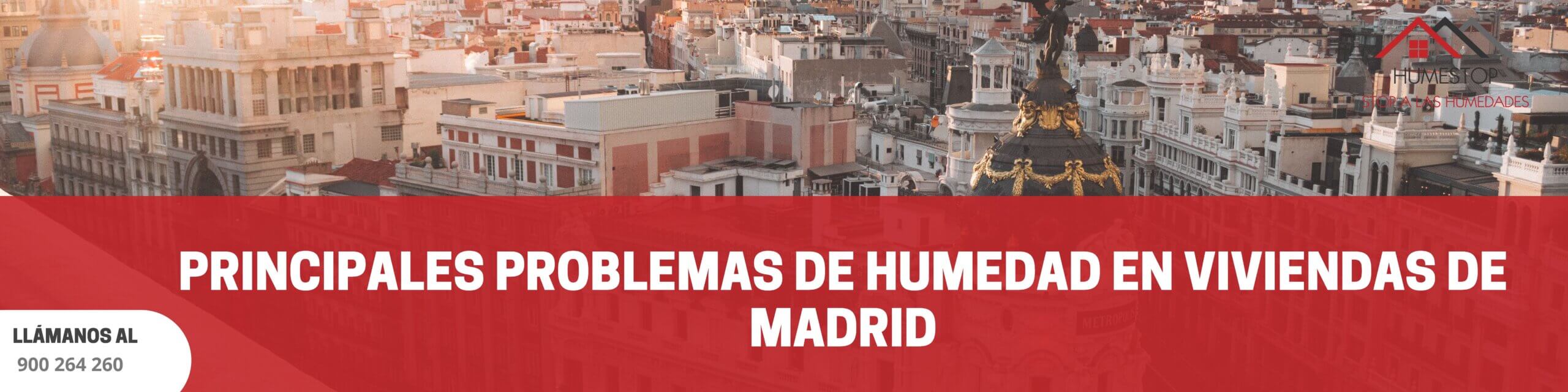 Principales problemas de humedad en viviendas de Madrid